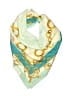 Céline Teal Vintage Handkerchief One size - photo 1