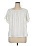 Max Studio Ivory Short Sleeve T-Shirt Size 1X - photo 1