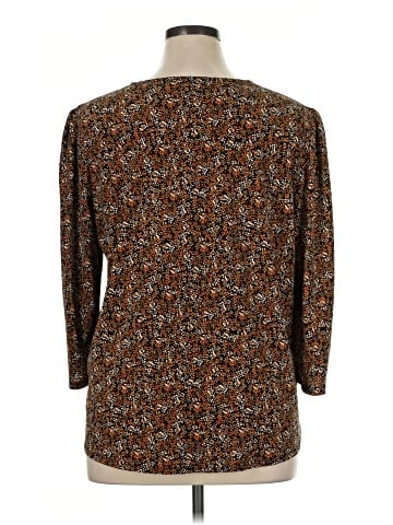 Adrianna Papell 3/4 Sleeve T-Shirt (view 2)