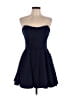B. Darlin Solid Blue Cocktail Dress Size 13 - photo 1