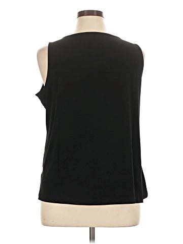 Susan Graver Sleeveless T-Shirt (view 2)