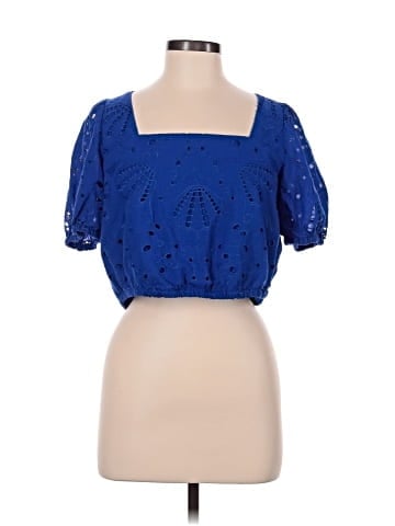 Ann Taylor LOFT Short Sleeve Blouse (view 1)