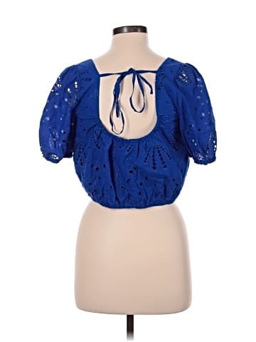 Ann Taylor LOFT Short Sleeve Blouse (view 2)