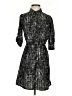 Iz Byer 100% Polyester Tweed Black Casual Dress Size XS - photo 1
