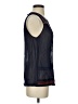 Hinge 100% Viscose Blue Sleeveless Blouse Size XS - photo 4