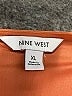 Nine West 100% Polyester Solid Orange Casual Dress Size XL - photo 7