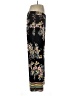 Roz & Ali Floral Black Casual Pants Size L - photo 4