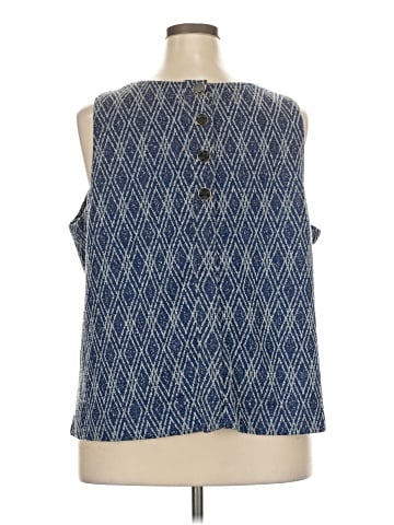Monroe and Main Sleeveless Blouse (view 2)