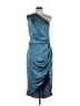 Elliatt 100% Polyester Teal Cocktail Dress Size L - photo 1