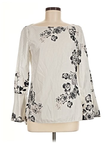 Massimo Dutti Long Sleeve Blouse (view 1)