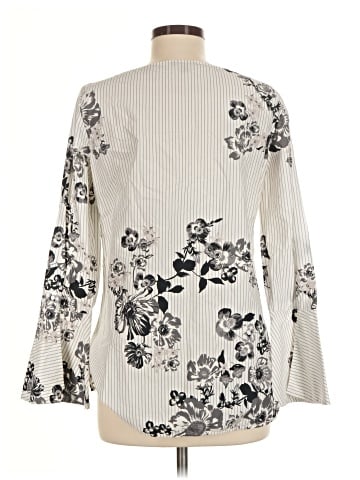 Massimo Dutti Long Sleeve Blouse (view 2)