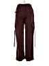 Unbranded 100% Polyester Burgundy Cargo Pants Size XL - photo 2
