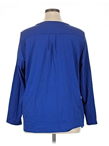 Lands' End Long Sleeve Blouse (view 2)