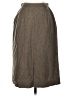 Pendleton 100% Virgin Wool Chevron-herringbone Brown Wool Skirt Size 6 - photo 2