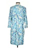 Target Print Blue Casual Dress Size S - photo 2