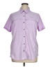 L.L.Bean Purple Short Sleeve Blouse Size XL - photo 1