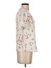 CeCe Stars Ivory Short Sleeve Blouse Size XXS - photo 4