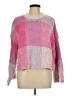 Jessica Simpson Color Block Pink Pullover Sweater Size L - photo 1