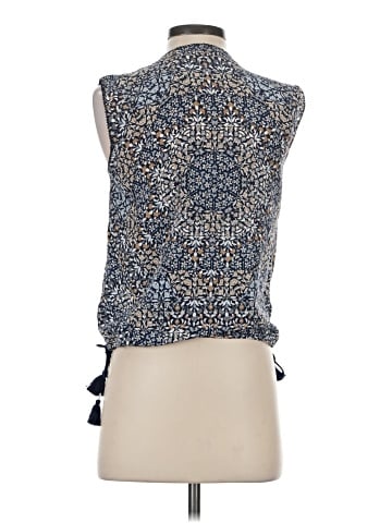 Tory Burch Sleeveless Silk Top (view 2)