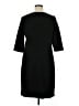 ILE New York Solid Black Casual Dress Size 14 - photo 2