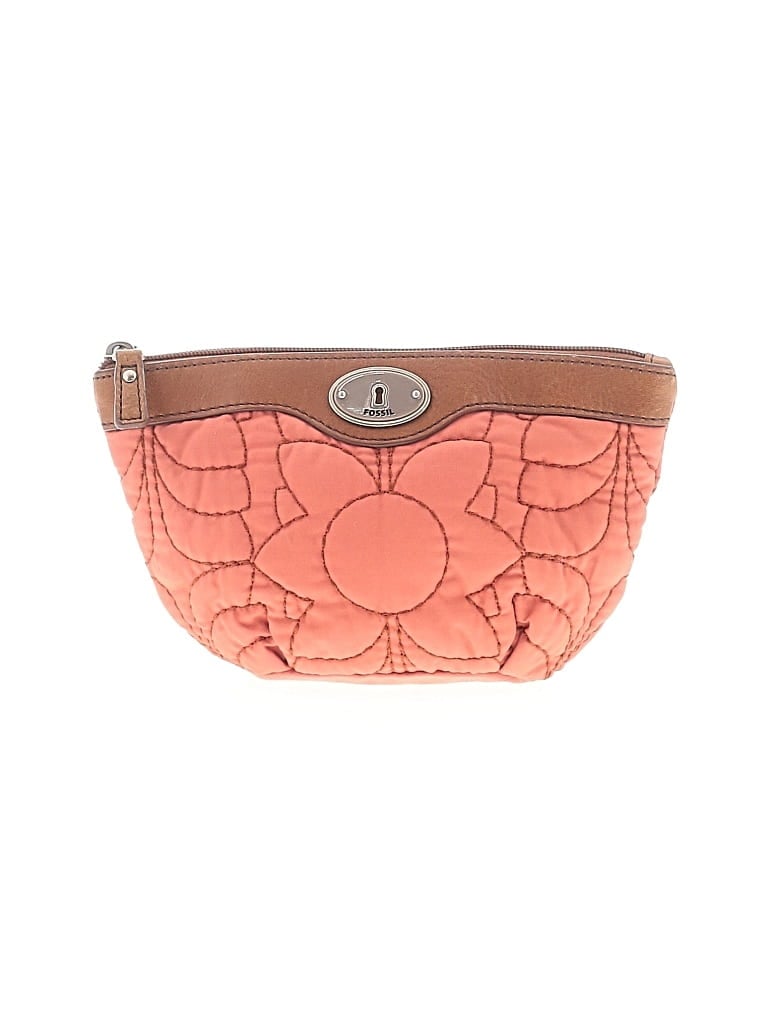 Pre-owned Fossil Coin Purse In Orange