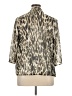 JM Collection 100% Polyester Animal Print Tan Kimono Size XL (petite) - photo 2