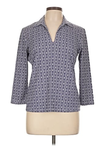 J. McLaughlin 3/4 Sleeve Blouse (view 1)