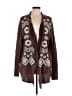 Natural Reflections Brown Cardigan Size 1X - photo 1