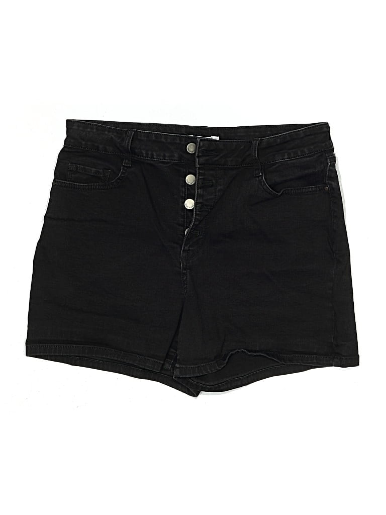 Pre-owned Nine West Denim Shorts In Black