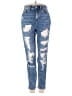 American Eagle Outfitters Hearts Blue Jeans Size 00 - photo 1