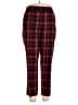 Anne Klein Plaid Red Casual Pants Size 14 - photo 1