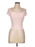 RSQ Pink Short Sleeve Top Size L - photo 1