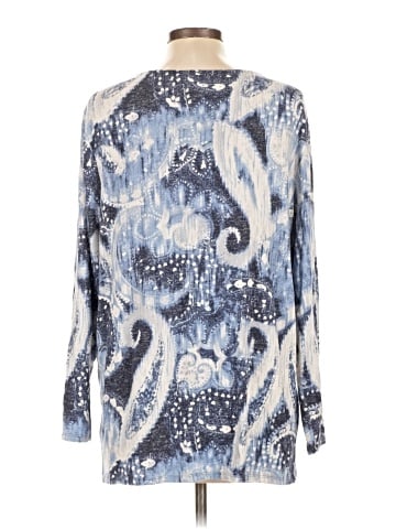 Weekends by Chico's Long Sleeve T-Shirt (view 2)