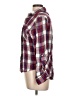 Sam Edelman Plaid Burgundy Long Sleeve Button-Down Shirt Size L - photo 5