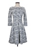 Max Studio Tweed Gray Casual Dress Size XS - photo 1