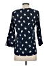 Everly Blue Long Sleeve Blouse Size S - photo 2