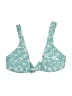 Eberjey Print Teal Swimsuit Top Size S - photo 1