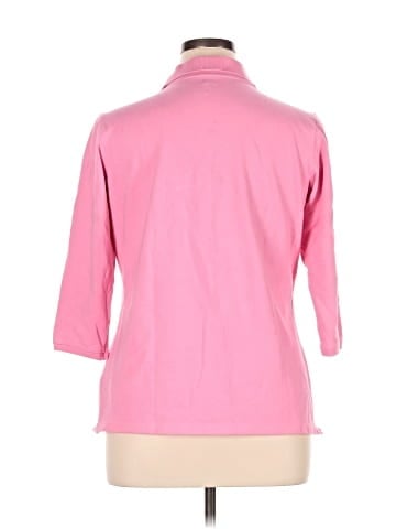 L.L.Bean 3/4 Sleeve Button-Down Shirt (view 2)