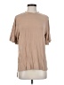 ADAY Tan Short Sleeve Turtleneck Size S - photo 1