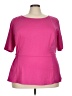 Monroe and Main Pink Short Sleeve Top Size 3X - photo 1