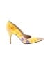 Stuart Weitzman Yellow Heels Size 6 1/2 - photo 1