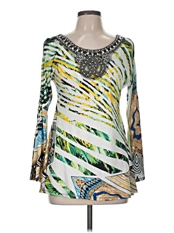 MESMERIZE 3/4 Sleeve Blouse (view 1)