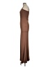 Assorted Brands Solid Brown Casual Dress Size L - photo 5