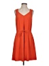 Athleta Solid Orange Casual Dress Size S - photo 1