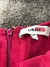 Likely Solid Pink Burgundy Casual Dress Size 10 - photo 7