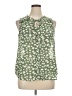 Fun2Fun 100% Polyester Green Sleeveless Blouse Size XL - photo 1