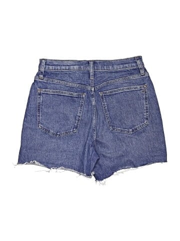 Madewell The Perfect Vintage Mid-Length Jean Short in Drummond Wash: Side-Slit Edition (view 2)