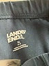 Lands' End Solid Black Blue Active Pants Size 14 - photo 3