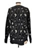 Free Generation Animal Print Black Pullover Sweater Size L - photo 2