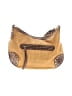 Sharif 100% Leather Gold Leather Hobo One size - photo 3